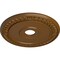 Ekena Millwork Wreath Ceiling Medallion (Fits Canopies up to 6"), 21 1/8"OD x 3 5/8"ID x 7/8"P, Smokey Topaz CM21WRSTF - alternate 5